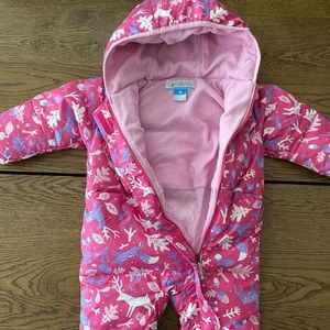 Columbia Toddler one piece snow suit 12-18 months